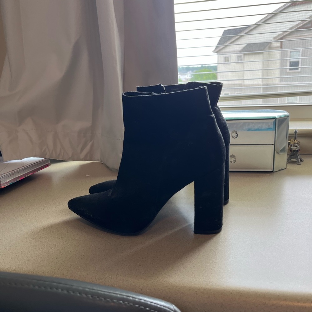 Black booties